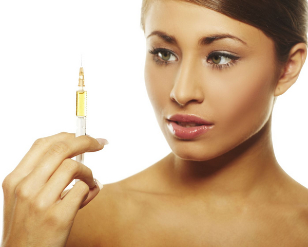 muscle relaxant solution injectables (woman with TGA approved muscle relaxant solution or restalyn or TGA approved Filler)